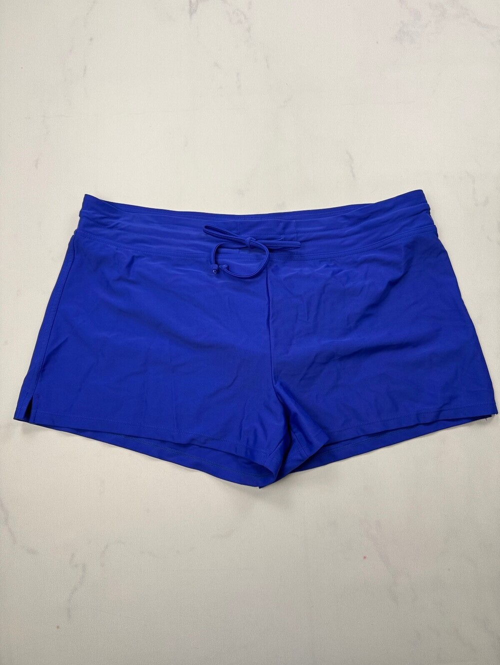 Kona Sol Shorts Athletic Shorts Royal Blue Modern Sporty - Womens L